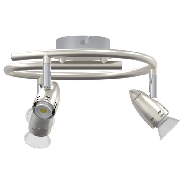 vidaXL Ceiling Spotlight Matt nickel 25 x 24 x 12 cm Steel