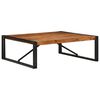 vidaXL Coffee Table Natural wood Solid acacia wood Large Simple
