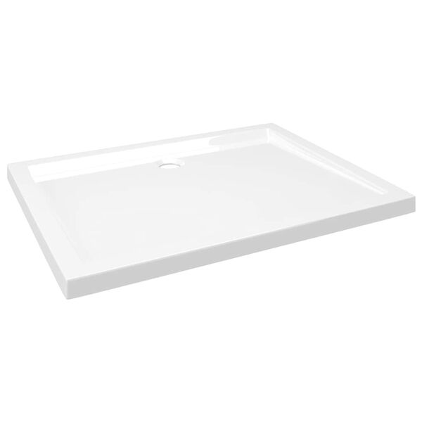 vidaXL Rectangular ABS Shower Base Tray 27.6"x35.4"