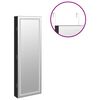 vidaXL Mirror Jewellery Cabinet Black