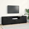 vidaXL TV Cabinet with Drawer 55.12 x 13.78 x 15.75 in Engineered Wood