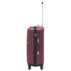 vidaXL Hardcase Trolley Set 3 pcs Wine Red ABS