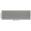 vidaXL Balcony Screen HDPE 35.4x118.1" Anthracite and White
