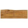 vidaXL Table Top 55.1"x15.7"x1.5" Live Edge Solid Wood Mango