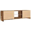 vidaXL TV Cabinet old wood 47.2" x 11.8" x 14" Engineered wood