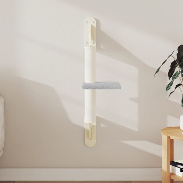 vidaXL Wall-mounted Cat Tree Light Grey