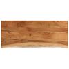 vidaXL Table Top Natural Acacia Solid acacia wood 35.4x15.7x1.5 in