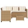 vidaXL Garden Sofa Beige