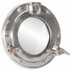 vidaXL Porthole Mirror Wall Hanging Ø9.1" Aluminum and Glass
