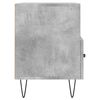 vidaXL TV Cabinet Concrete Gray Engineered Wood 31.5 x 14.2 x 19.7 in