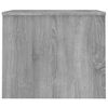 vidaXL Coffee Table Grey Sonoma Engineered Wood 31.5x19.9x16.3 in