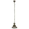 vidaXL Pendant Lighting Brass Aluminum 9.8 in diameter, 54.7 in height