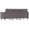 vidaXL 3-seater Sofa Grey