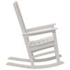 vidaXL Garden Rocking Chair White 70 x 92 x 108cm HDPE