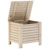 vidaXL Storage Box Natural wood Solid pine wood (untreated) Medium