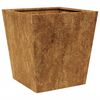 vidaXL Garden Planter Brown Weathering steel Medium Durable