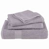 vidaXL Bath Towel Set of 10 Gray 100% Cotton 39.4 x 59.1 in Bath Towel
