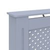 vidaXL Radiator Cover Anthracite 67.7"x7.5"x32.1" MDF