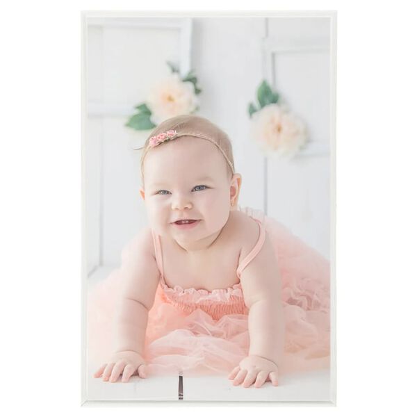 vidaXL Photo Frame Set of 3 Silver PVC 5.1 x 7.1 in Photo Frame