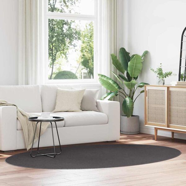 vidaXL Carpet HUARTE Anthracite 90.55 x 62.99 in 100% Polyester