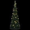 vidaXL Pop-up Christmas Tree Green PVC Tall Collapsible