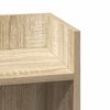 vidaXL Side Table Set of 2 Sonoma oak Engineered wood Small Side Table