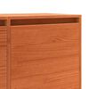 vidaXL TV Cabinet Brown 61.42 x 14.57 x 17.72 in Engineered Wood