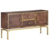 vidaXL Sideboard Honey Brown Solid mango wood Medium Sideboard