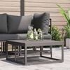vidaXL Outdoor Furniture Black Aluminium