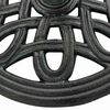 vidaXL Umbrella Base Green Cast Iron Standard Sturdy Umbrella Base