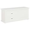 vidaXL TV Cabinet White 35.4x11.8x15.7" Wood