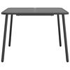 vidaXL Garden Table Anthracite Steel (e-coated and powder coated)