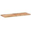 vidaXL Floating Shelves 2 pcs 31.5x11.8x0.8" Oil Finished Solid Wood Acacia