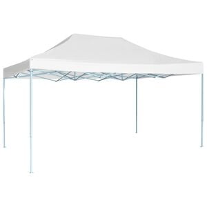 vidaXL Party Tent White 600D Oxford fabric with PVC coating Large