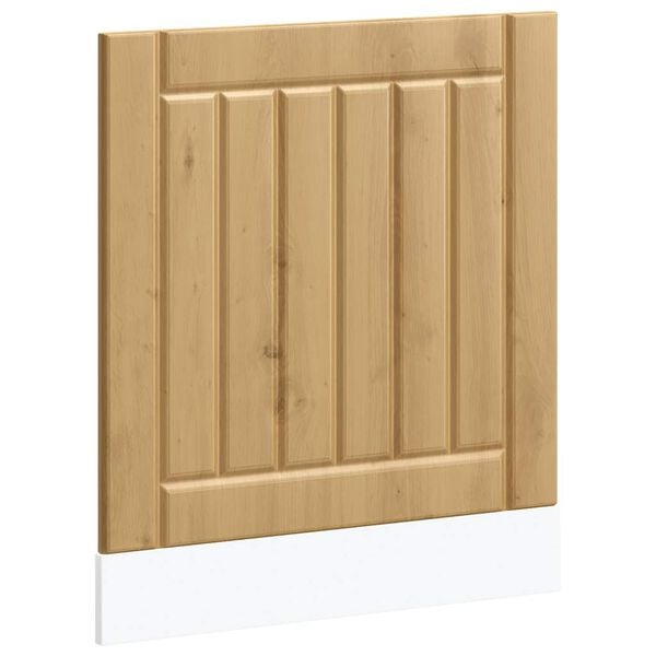 vidaXL Dishwasher Panel Artisan oak Engineered wood Standard Durable
