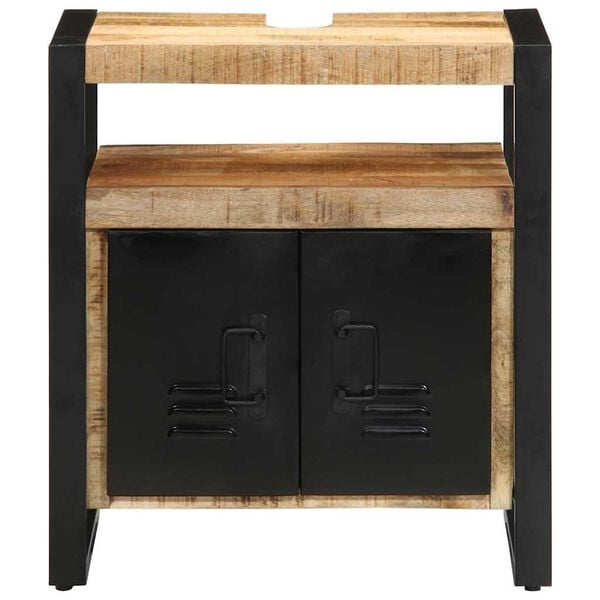 vidaXL Bathroom Cabinet Brown 55 x 35 x 60 cm Solid Mango wood