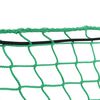 vidaXL Trailer Net with Elastic Rope Green 9.8x8.2' PP