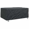 vidaXL Furniture Cover Plain Black 86.61 x 59.06 x 33.46 in 210D