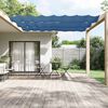 vidaXL Vertical Awning Blue Oxford Fabric (100% Polyester) Large