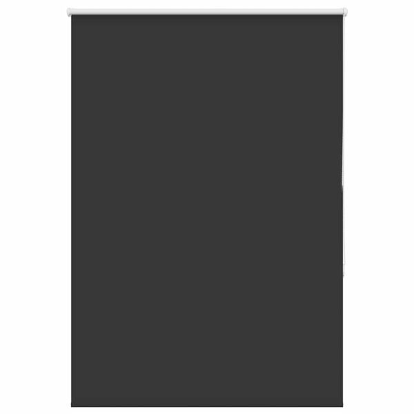 vidaXL Roller Blind Black 100% Polyester, Aluminum 39.4 x 51.2 in