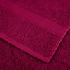 vidaXL Towel Set of 10 Bordeaux 100% ring-spun cotton XXL Towel