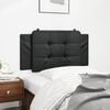 vidaXL Headboard Cushion Black