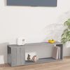 vidaXL TV Cabinet Grey sonoma Engineered wood 39.4 in x 9.4 in x 12.6 in