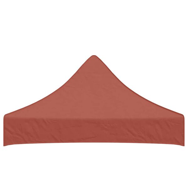 vidaXL Party Tent Roof 6.6'x6.6' Terracotta 0.9 oz/ft²
