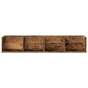 vidaXL Wall Shelf Old wood Engineered wood 39.4 in wide Wall mounting