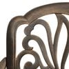 vidaXL Bistro Set Bronze Cast aluminum Medium Durable Bistro Set