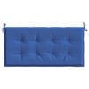vidaXL Patio Bench Cushion Royal Blue 39.4x19.7x1.2" Oxford Fabric