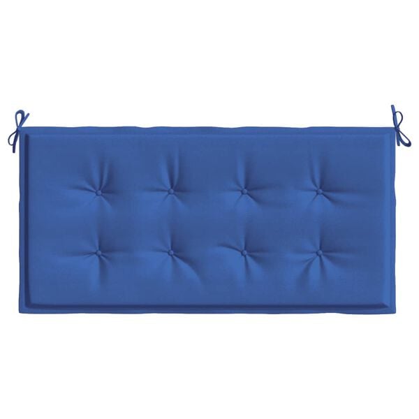 vidaXL Patio Bench Cushion Royal Blue 39.4x19.7x1.2" Oxford Fabric