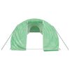 vidaXL Greenhouse Green Polyethylene, Galvanized Steel 581.3 sq ft
