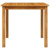 vidaXL Dining Table Durable Square Rustic Dining Table